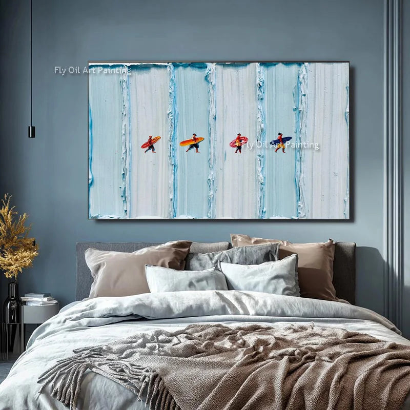 Countryside Abstract Canvas Art