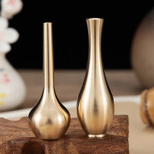 Mini Copper Flower Vase