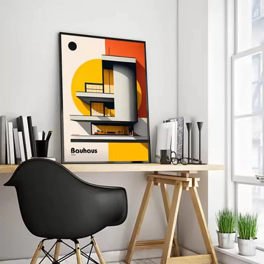 Bauhaus House Art Print