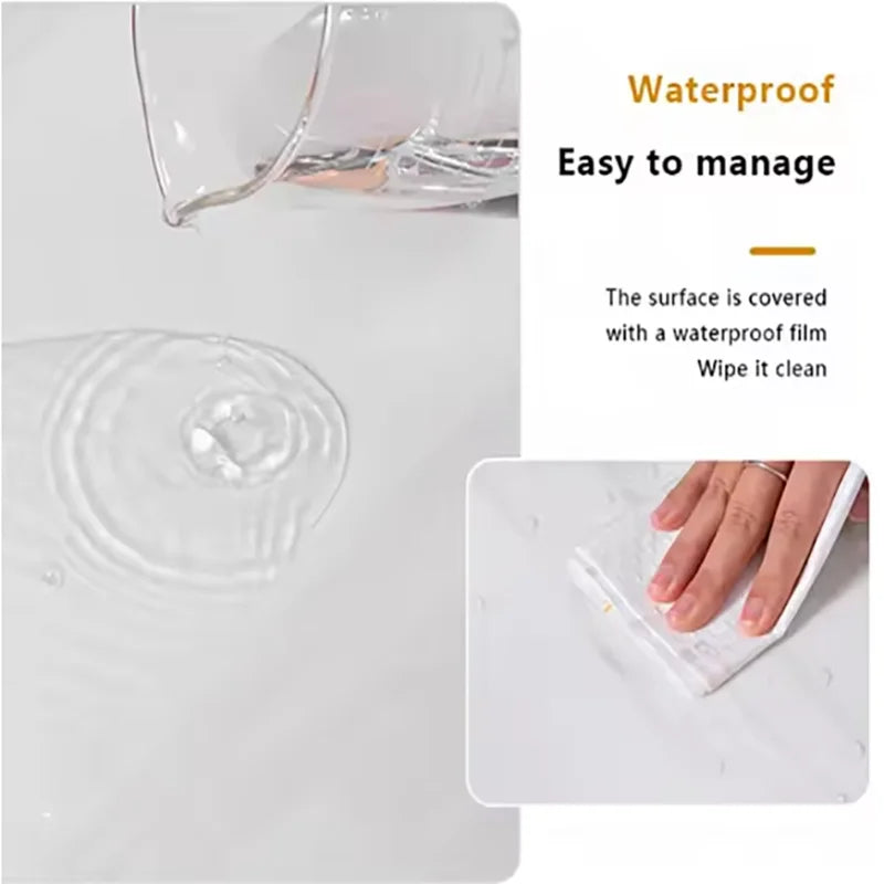 30x60cm marble imitation ceramic tile self-adhesive wall sticker waterproof wallpaper kitchen bathroom sticker