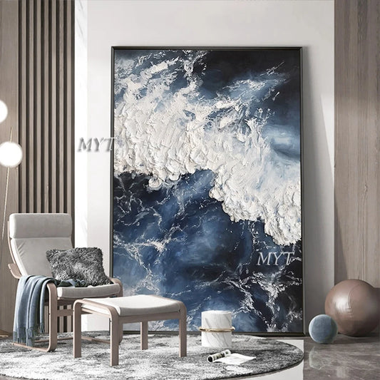 Gold Textured Canvas Art
