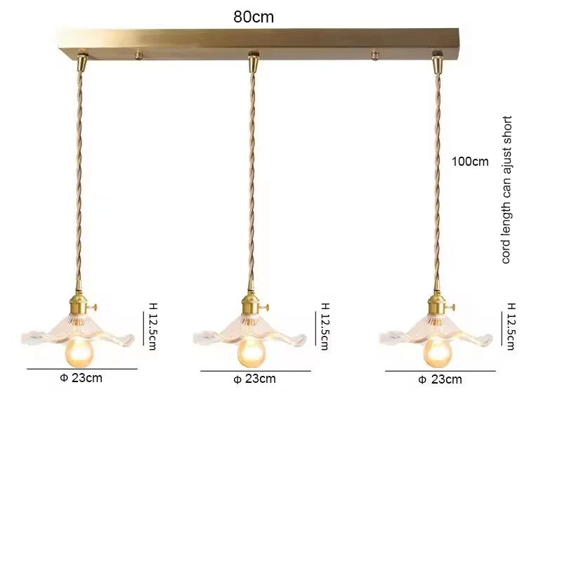 Colorful Glass Pendant Light