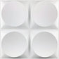 White Foam Brick Panel