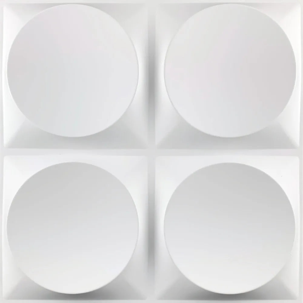White Foam Brick Panel