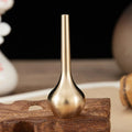Mini Pure Copper Vase  Gold Home Decor  Living Room Decoration  Antique Vase  Tall Vase Unique Flower Vase Nordic Vase