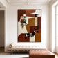 Cubist Abstract Oil Painting