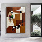 Cubist Abstract Oil Painting