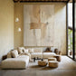 Textured Geometric Canvas Art