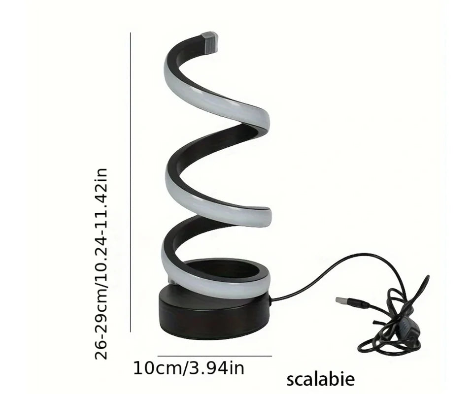 Modern Bedside Night Light Lamp Usb Dimmable Led Lights 3D Ring Night Lights For Bedroom Desk Clip Night Lamp With Dimmer