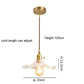 Colorful Glass Pendant Light