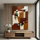 Cubist Abstract Oil Painting