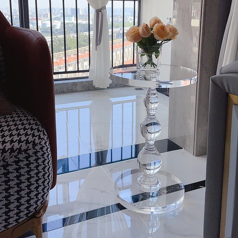 Transparent Acrylic Side Table