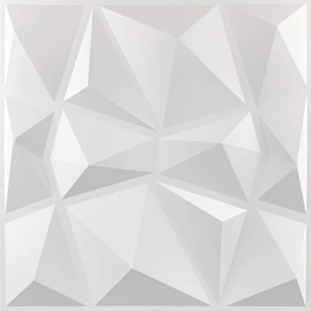 White Foam Brick Panel