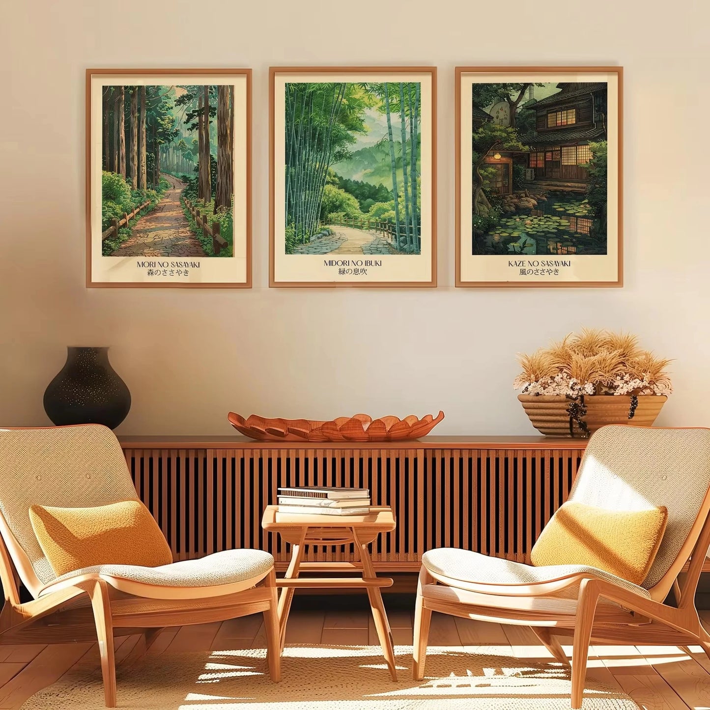 Japanese Landscape Poster Set