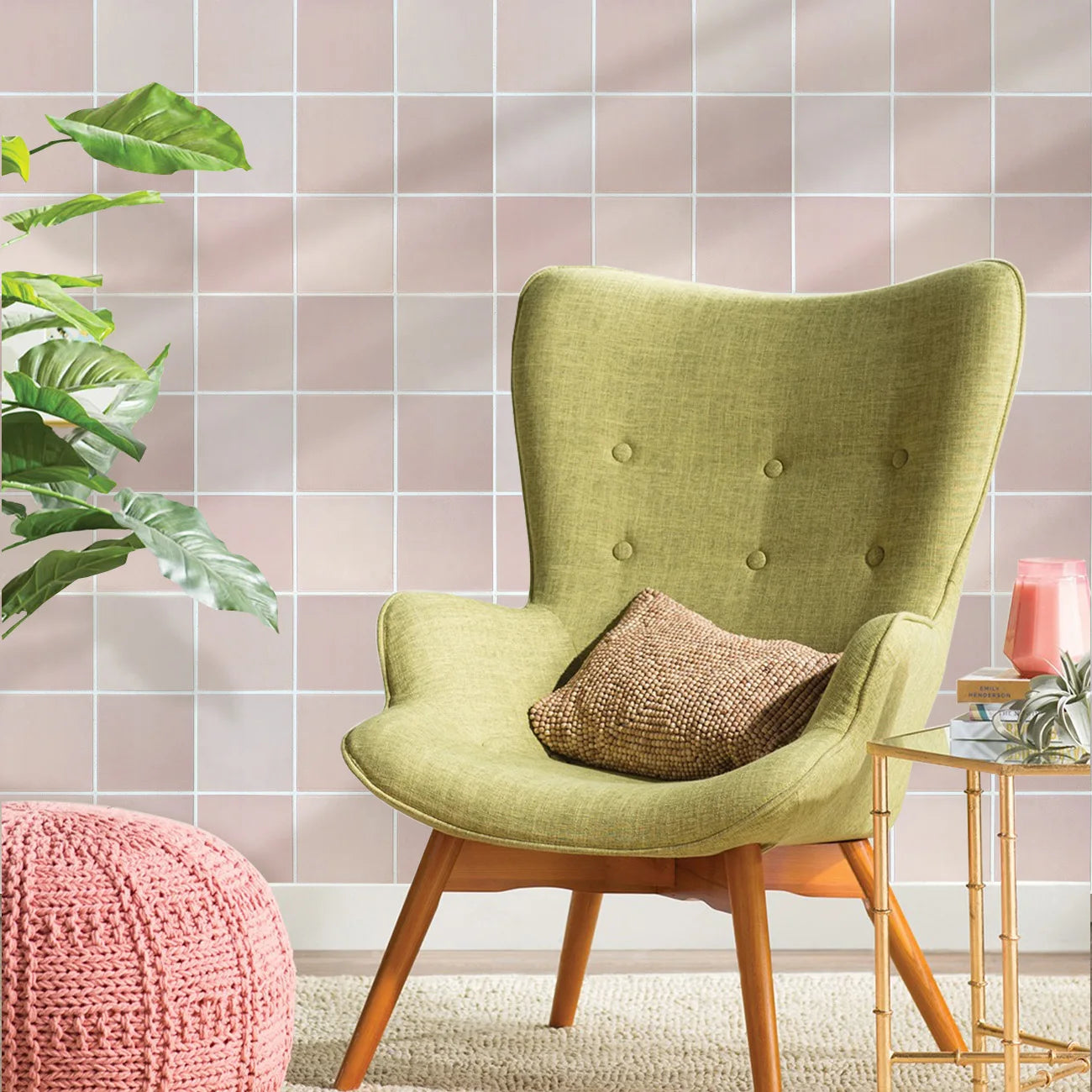 1/10pcs 3D Tile Sticker, Self-adhesive Wall Panel Peel and Stick Tiles, Backsplash for Kitchen Bathroom Wall Sticker