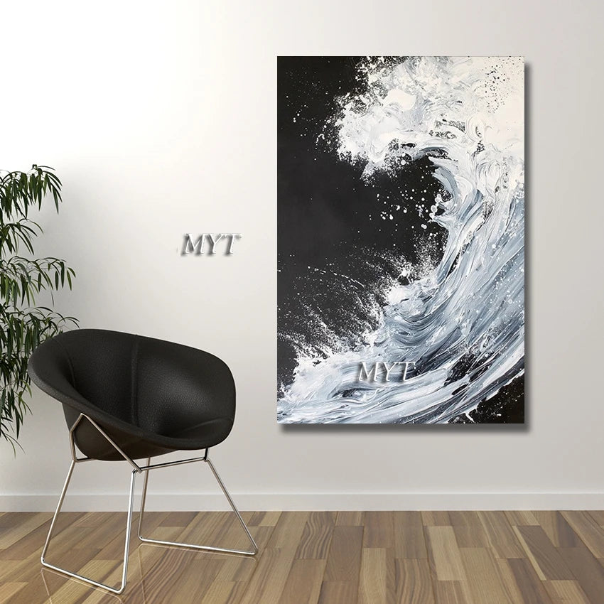 Abstract 3D Gold Thick Art Handmade Oil Painting Canvas Gold Paintings Wall Pictures Art Wall Artwork For Dining Room Unframed