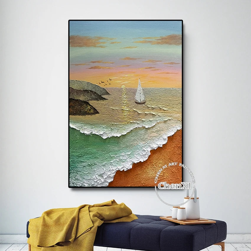 Ocean Wave Canvas Art