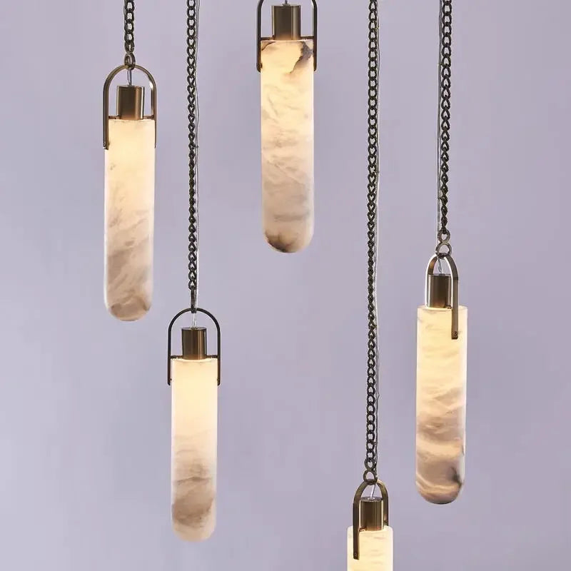 Marble Multi Pendant Chandelier