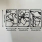 Floral Line Wall Sculpture