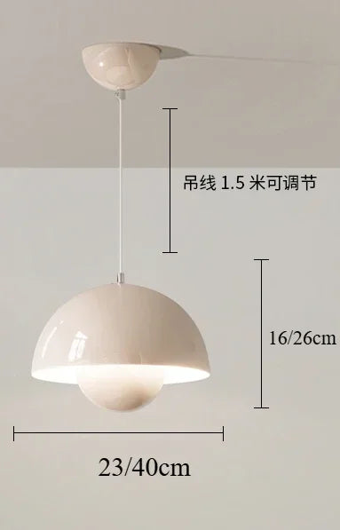 Macaron Mushroom Pendant Lamp