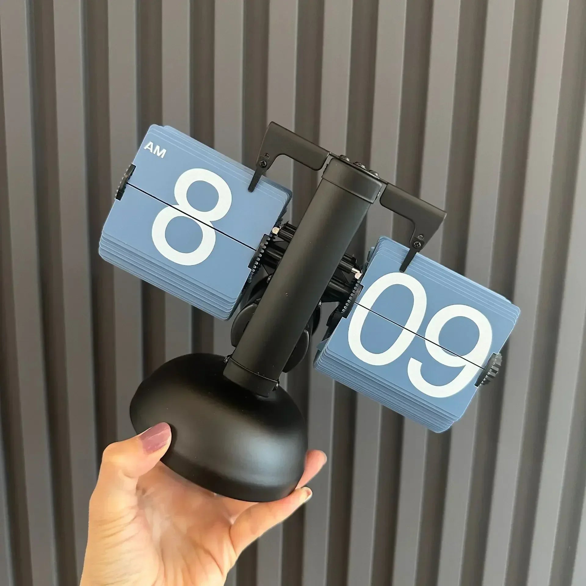 Flip Clock Vintage Desk Clocks Retro Flip Down Clocks-Battery Powered Internal Operated Flip Flop Watch Home & Office Décor 탁상시계