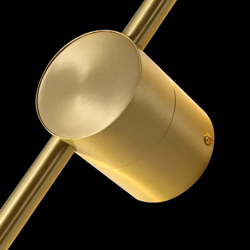 2026 Linear LED Wall Lamp 100cm120cm Modern Minimalist Gold White Sconce for Bedroom Bedside Living Room Corridor Decor
