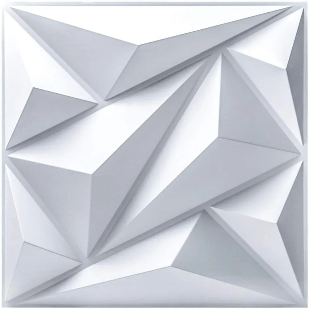 White Foam Brick Panel