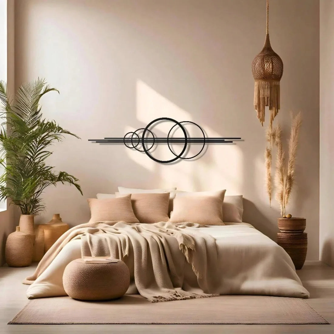 Geometric Circle Wall Decor