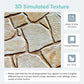 Faux Stone Tile Stickers