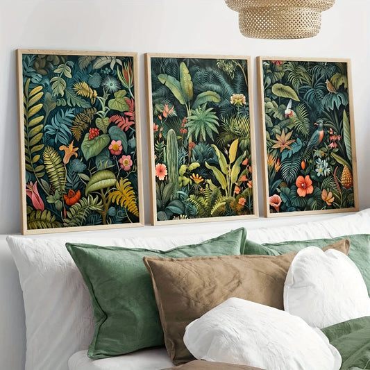 Vintage Jungle Wall Prints
