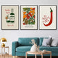 Japanese Chili Wall Art