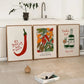Japanese Chili Wall Art