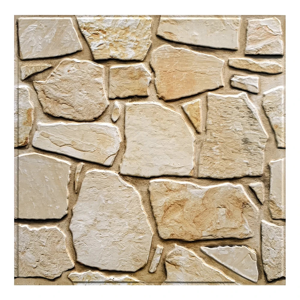 Faux Stone Tile Stickers