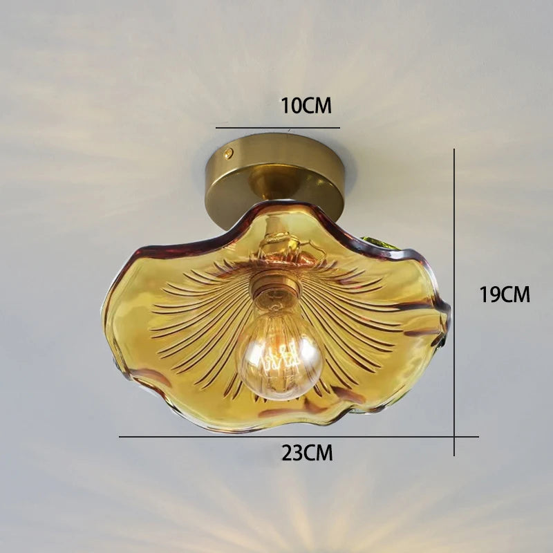 Colorful Glass Pendant Light