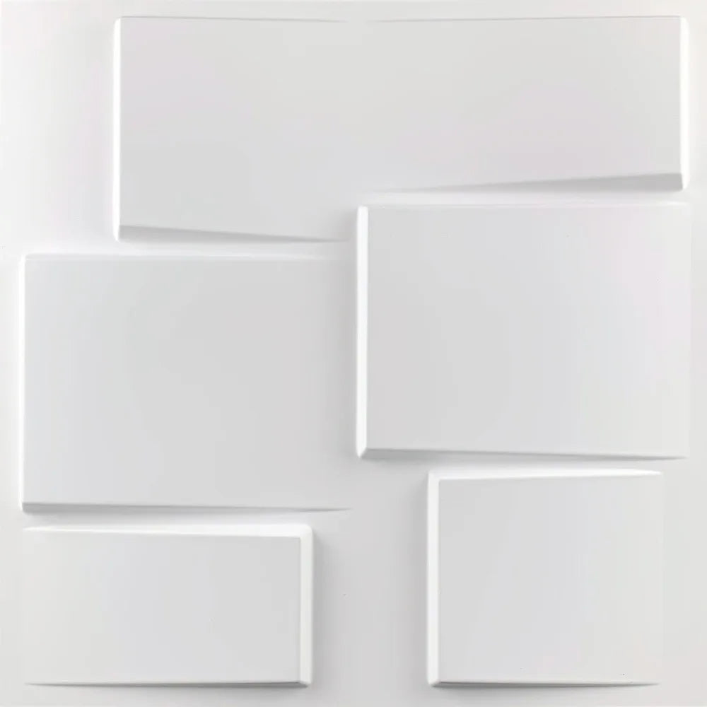 White Foam Brick Panel