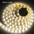 5V USB LED Strip Light Flexible Cuttable Light with Adhesive White/Warm White for TV Backlight Cabinet Bedroom Home Decoration
