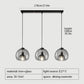 Grey Glass Pendant Light