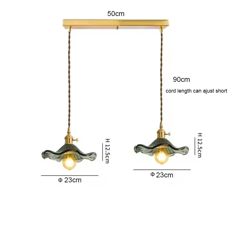 Colorful Glass Pendant Light