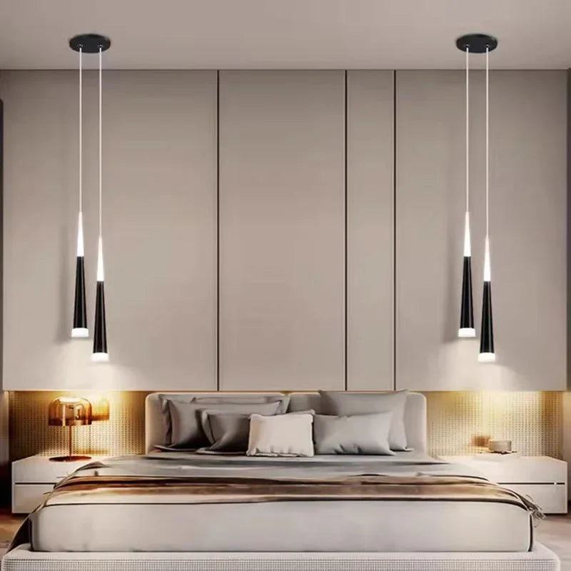 Long Wire Pendant Lamp