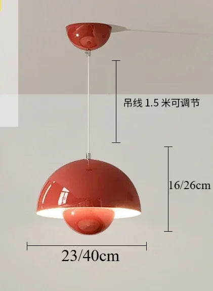 Macaron Mushroom Pendant Lamp