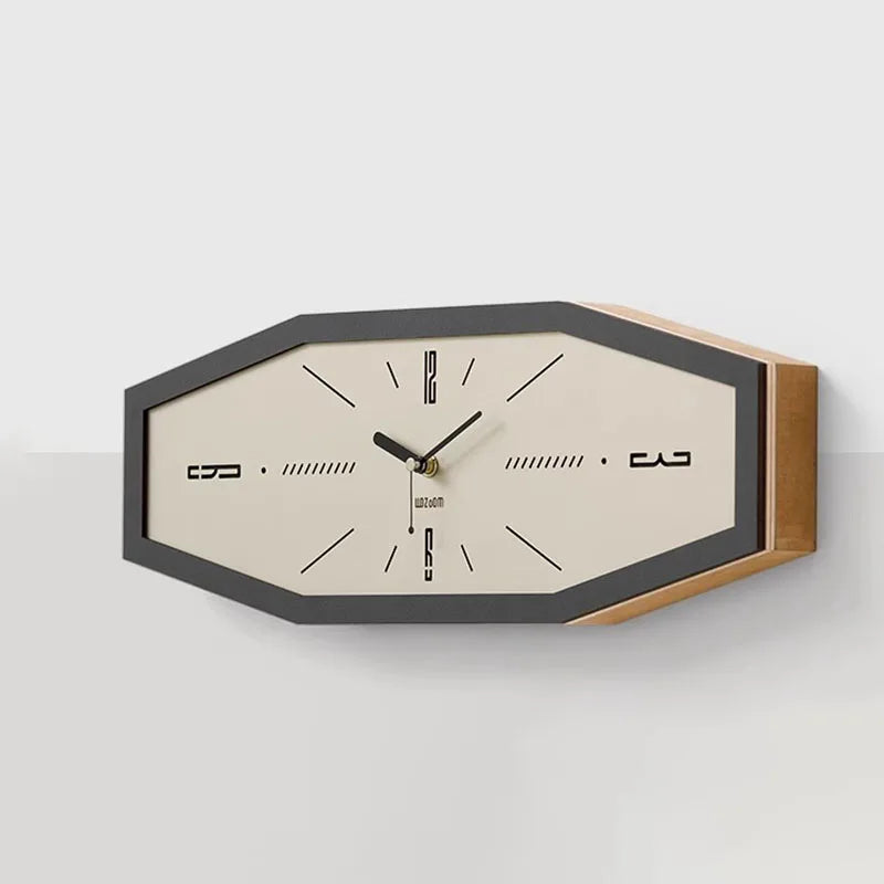 Simple Retro Style Wall Clocks Home Decor Unique Nordic Trendy Wall Clocks Decoration Mute Relogio De Parede Home Furniture
