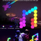 RGB Hexagon Wall Lamp