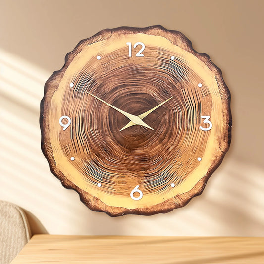 Wooden Ring Wall Clock