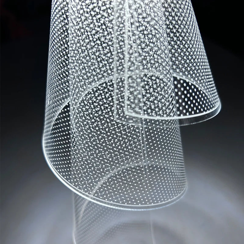 Led Acrylic Lustres Lamparas Colgantes Para Techo Pendant Lights Lampara Colgante Lustre Salon Sala Estar Pendente Teto Avizeler
