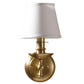 Copper Fabric Wall Light