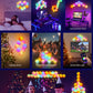 RGB Hexagon Wall Lamp