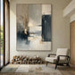 Textured Geometric Canvas Art