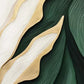 Green Gold Canvas Art