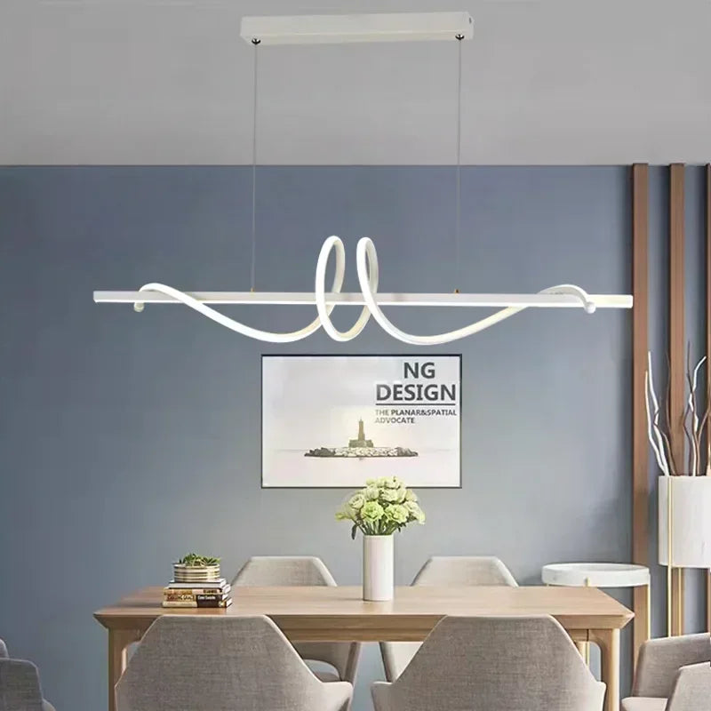 Modern LED Pendant Lamp For Living Dining Room Office Bedroom Kitchen Ceiling Chandelier Indoor Home Decoration Lighting Fixture