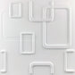 White Foam Brick Panel